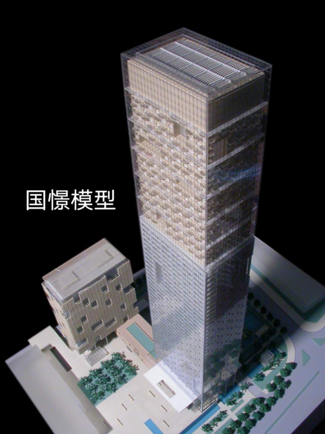 霍城县建筑模型